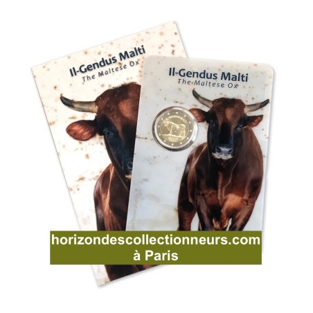 2 Euros MALTE 2025 BU Bœuf maltais