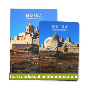 2 Euros MALTE 2025 BU Mdina 2
