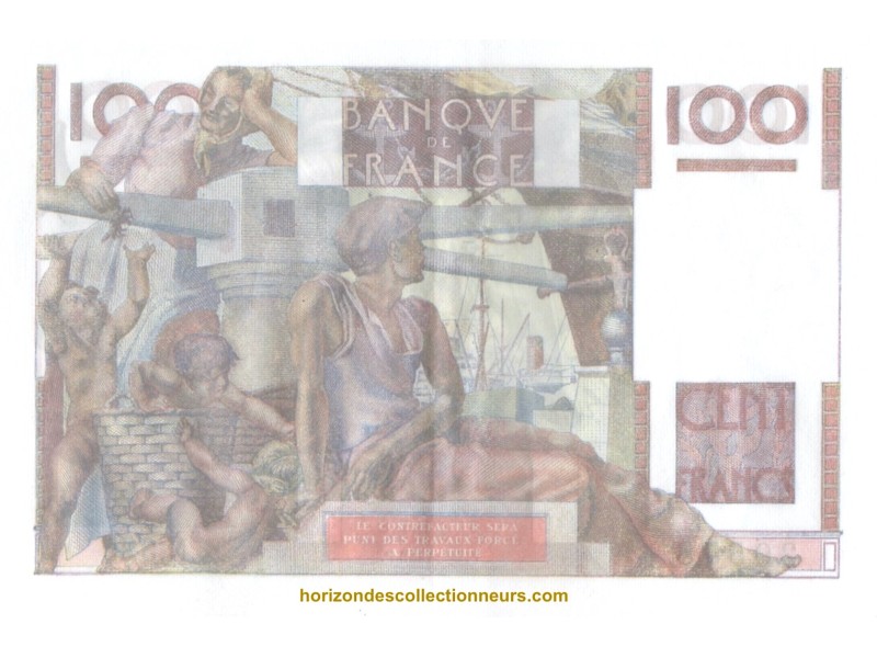 100 Francs JEUNE PAYSAN 1949