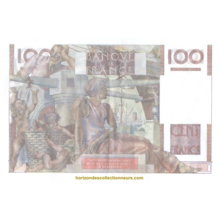 100 Francs JEUNE PAYSAN 1949