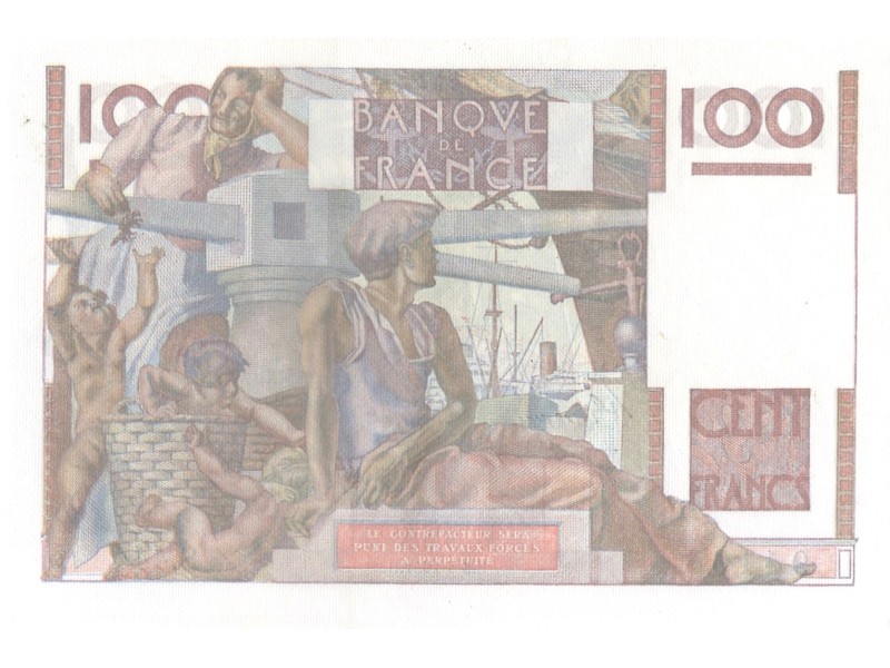 100 Francs Jeune Paysan 1953