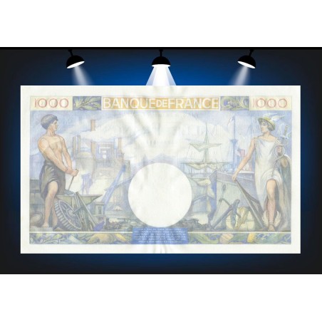 1000 Francs COMMERCE & INDUSTRIE 1940