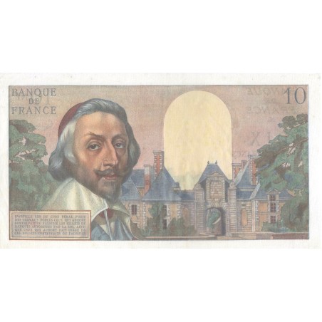 10 Nouveaux Francs RICHELIEU 1960