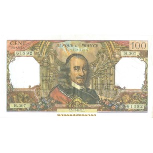100 Francs CORNEILLE 1970
