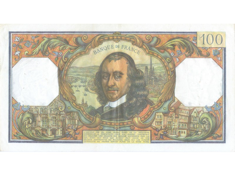 100 Francs CORNEILLE 1970