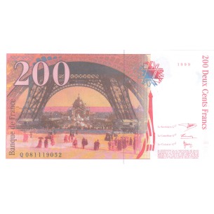200 Francs GUSTAVE EIFFEL 1999 -horizondescollectionneurs.com 2