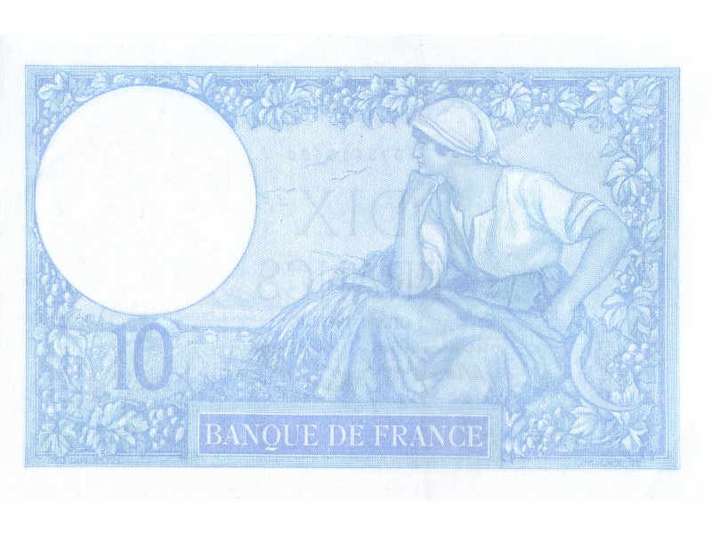 10 Francs MINERVE 1941