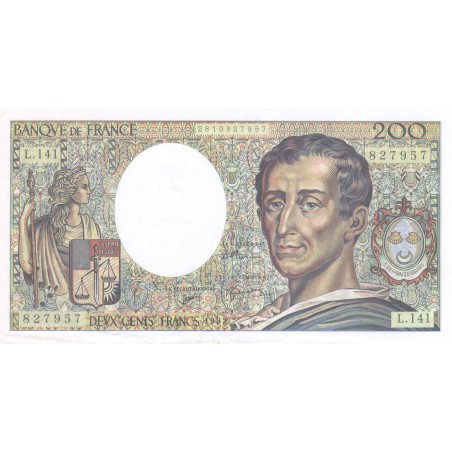 200 Francs MONTESQUIEU 1992