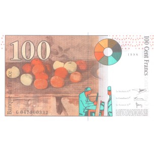100 Francs CEZANNE 1998 2