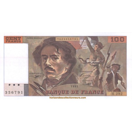 100 Francs DELACROIX 1979