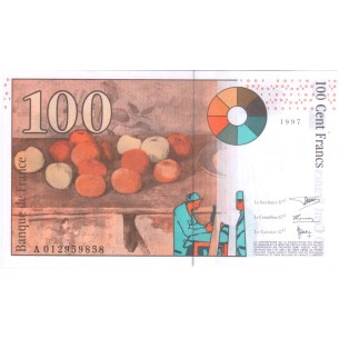 100 Francs PAUL CÉZANNE 1997 2
