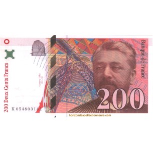 200 Francs GUSTAVE EIFFEL 1997 2