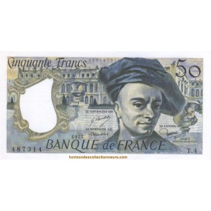 50 Francs QUENTIN LA TOUR 1977