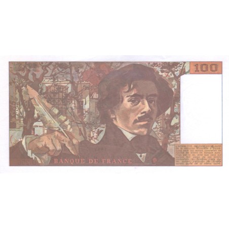 100 Francs DELACROIX 1983