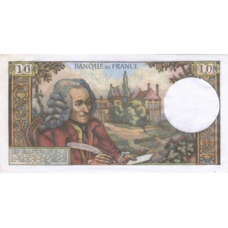10 Francs Voltaire 1972