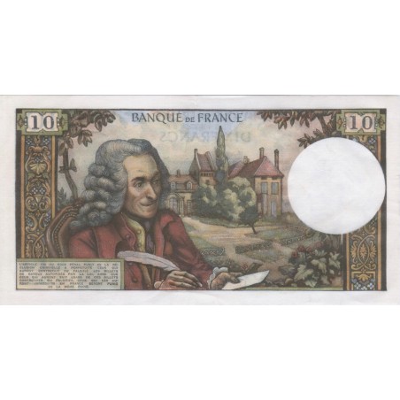 10 Francs Voltaire 1970