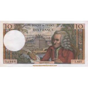 10 Francs Voltaire 1970