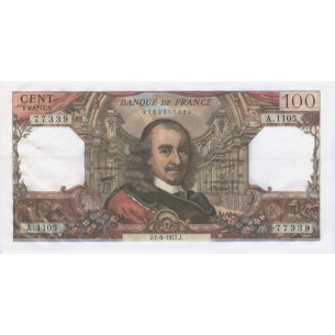 100 Francs CORNEILLE 1977