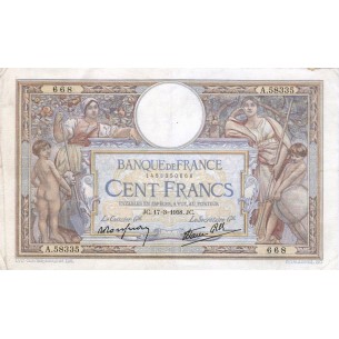 100 Francs LUC OLIVIER MERSON 1938