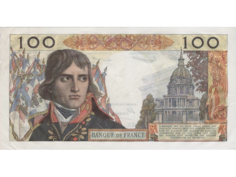 100 Nouveaux Francs BONAPARTE 1961