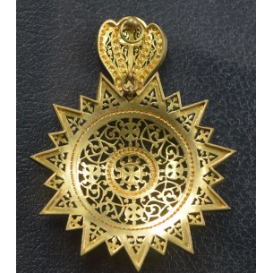 ETHIOPIE, décoration Militaire Bijoux de grande croix...