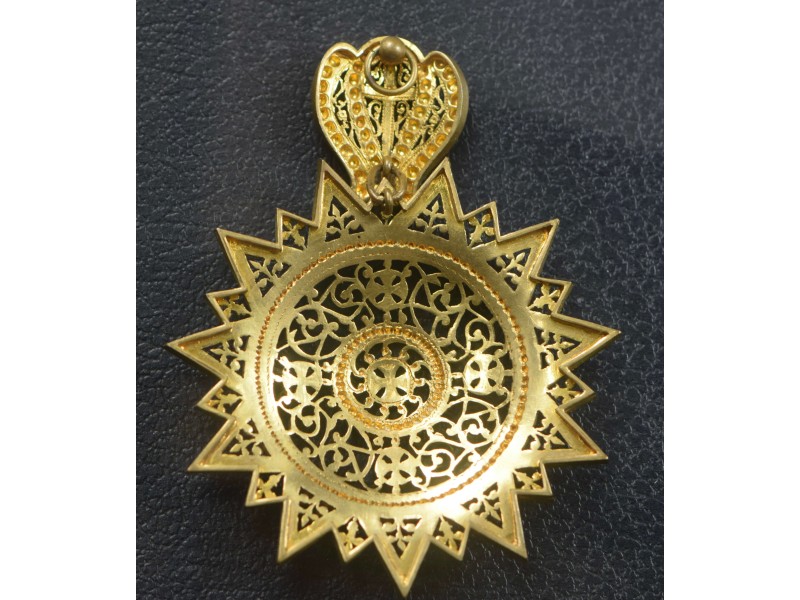 ETHIOPIE, décoration Militaire Bijoux de grande...