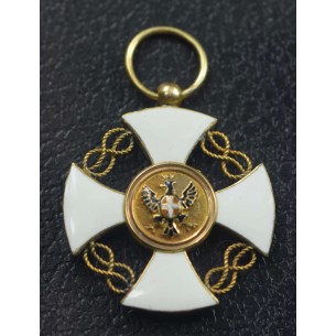 ITALIE, Ordre de La Couronne d' Italie, Croix de chevalier 2
