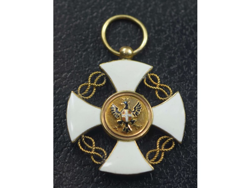 ITALIE, Ordre de La Couronne d' Italie, Croix...