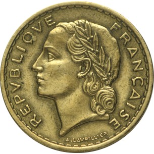 5 Francs LAVRILLIER 1940
