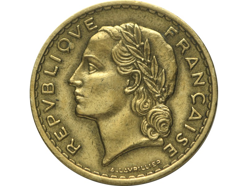 5 Francs LAVRILLIER 1940