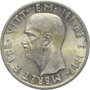 5 Lek ALBANIE Victor-Emmanuel III 1939