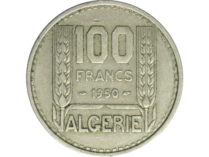 100 Francs ALGÉRIE 1950