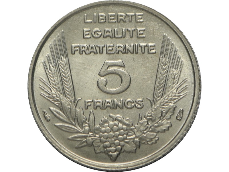 5 Francs BAZOR 1933