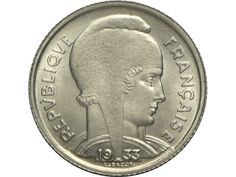 5 Francs BAZOR 1933
