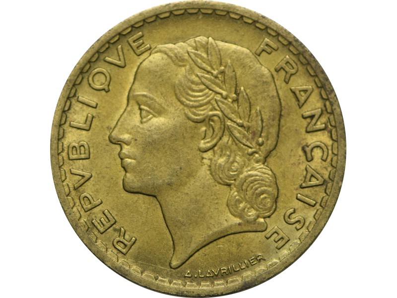 5 francs LAVRILLIER 1940