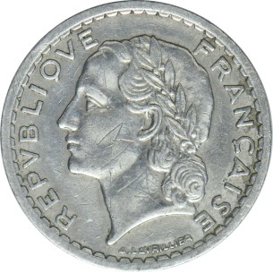 5 Francs LAVRILLIER 1947