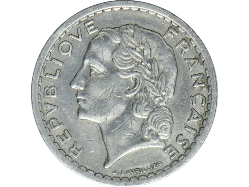 5 Francs LAVRILLIER 1947
