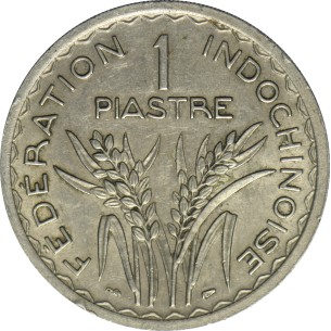 1 Piastres INDOCHINE 1947 2
