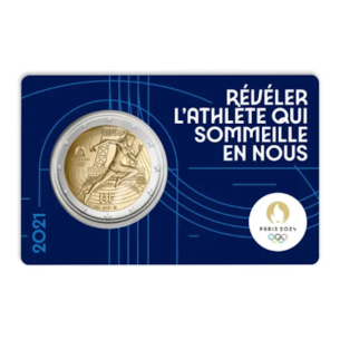 2 Euros FRANCE 2021, BU Coincard, Marianne JO