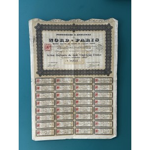 Fonderies & Ateliers de Nord-Paris Action de 125F - La...