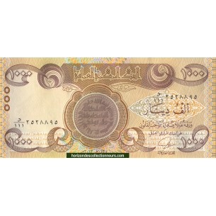 1000 Dinars IRAK 2013 P.99