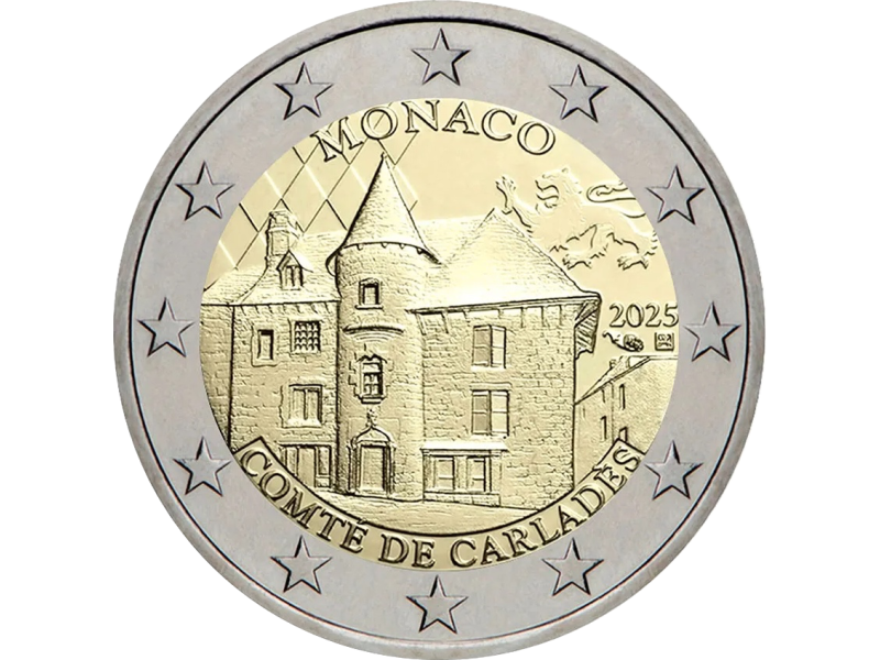 2 Euros Monaco 2025, Fief Carladès