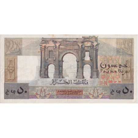 50 Nouveaux Francs ALGÉRIE 1959 P.120a