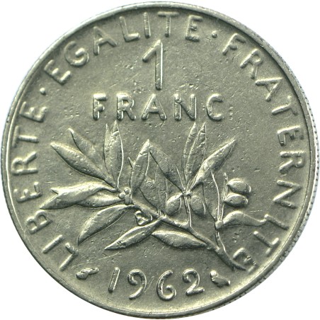 1 Francs SEMEUSE 1962