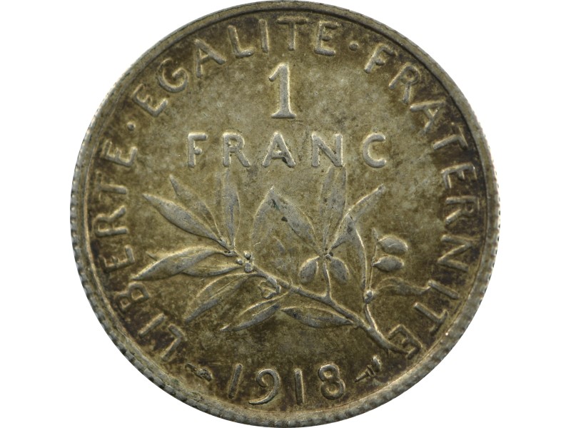 1 Francs SEMEUSE 1918
