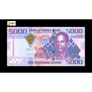 5000 Leones SIERRA LEONE 2010 P.32a