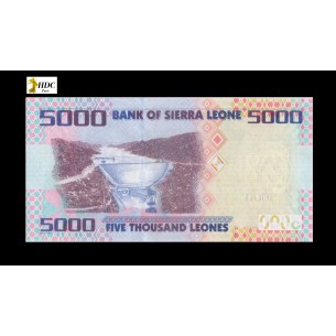 5000 Leones SIERRA LEONE 2010 P.32a 2