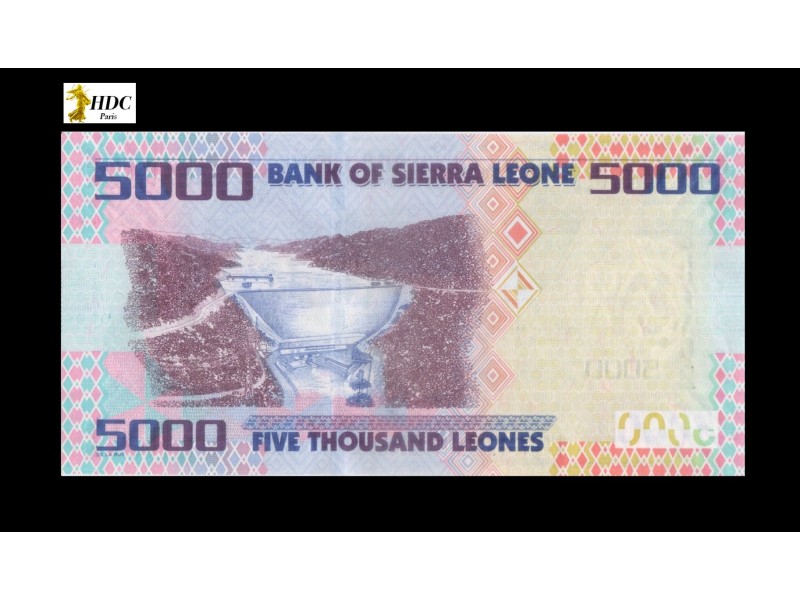 5000 Leones SIERRA LEONE 2010 P.32a
