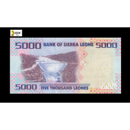 5000 Leones SIERRA LEONE 2010 P.32a