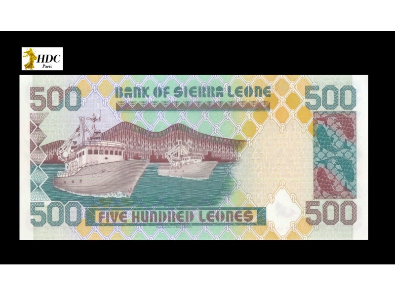 500 Leones SIERRA LEONE 1995 P.23a